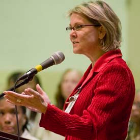 Nancy Wolff, Director of the Center for Behavior Health Services and Criminal Justice Research